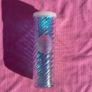 Limited Edition Starbucks Blue Iridescent Tumbler